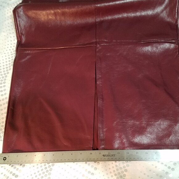 Edited by Hunter McGrady Women’s Faux Leather Skirt – Black – Size 12 –Brand NEW - Picture 7 of 16